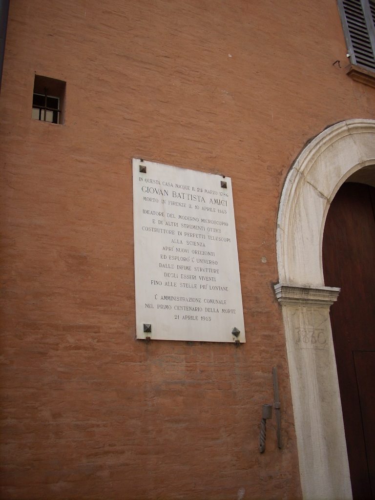 GiovanBattistaAmiciBirthplaceModena4.JPG