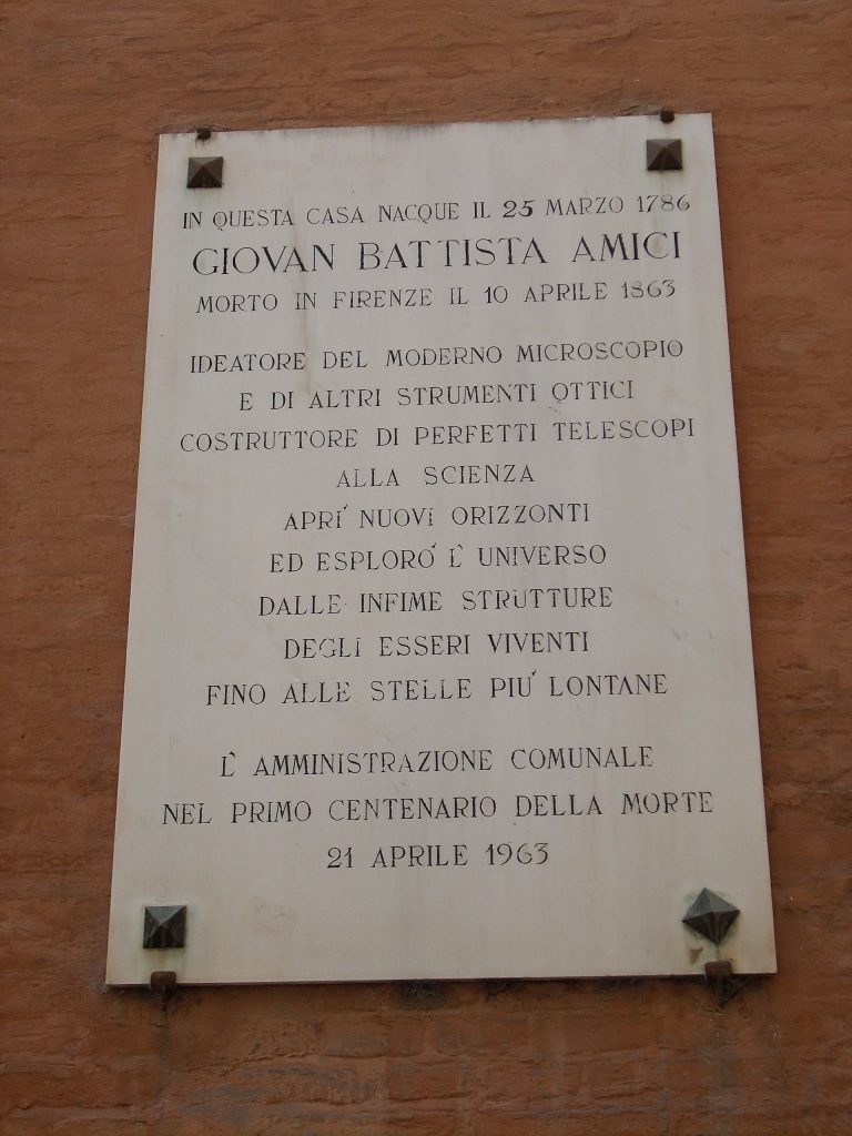 GiovanBattistaAmiciBirthplaceModena5.JPG